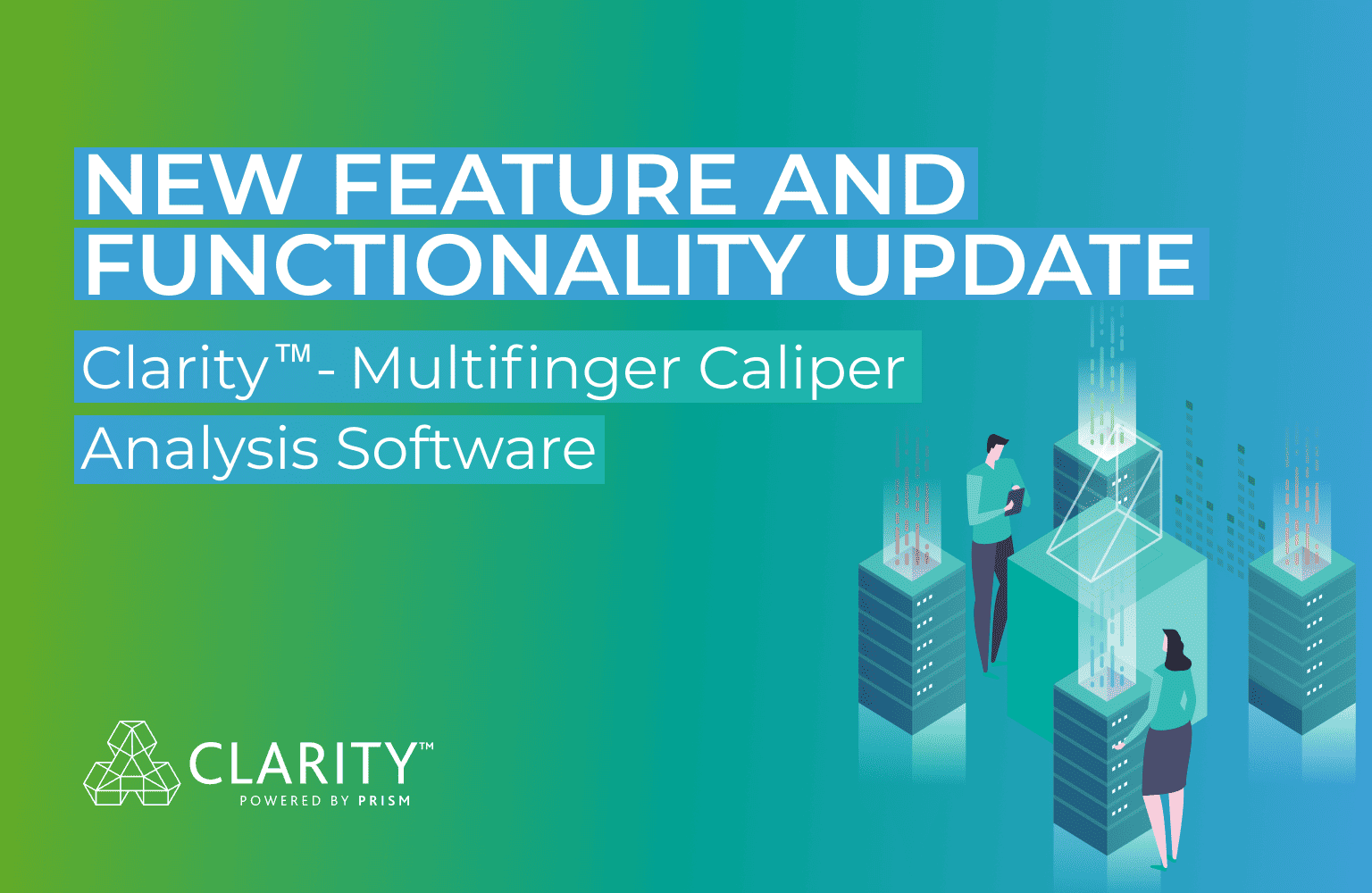 CLARITY feature and functionality update - multifinger caliper analysis