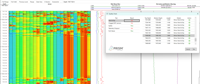 Clarity - multifinger caliper analysis software screen view 1